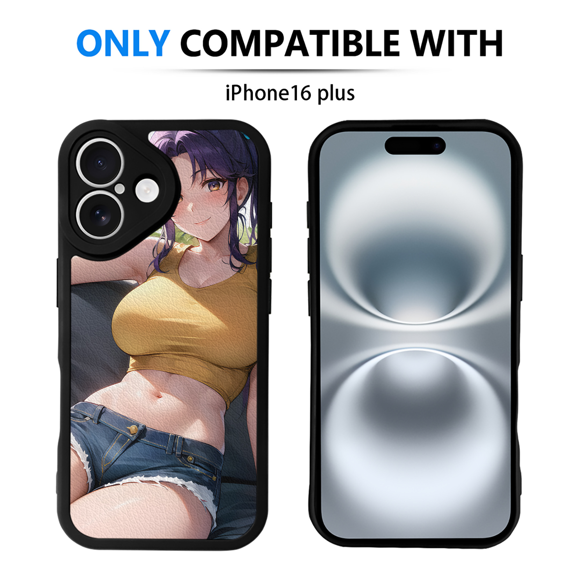 （画像用） EVA 新世紀エヴァンゲリオン 【iPhone 16シリーズ対応】シリコンスマホケース（レザー調） 材質：シリコン